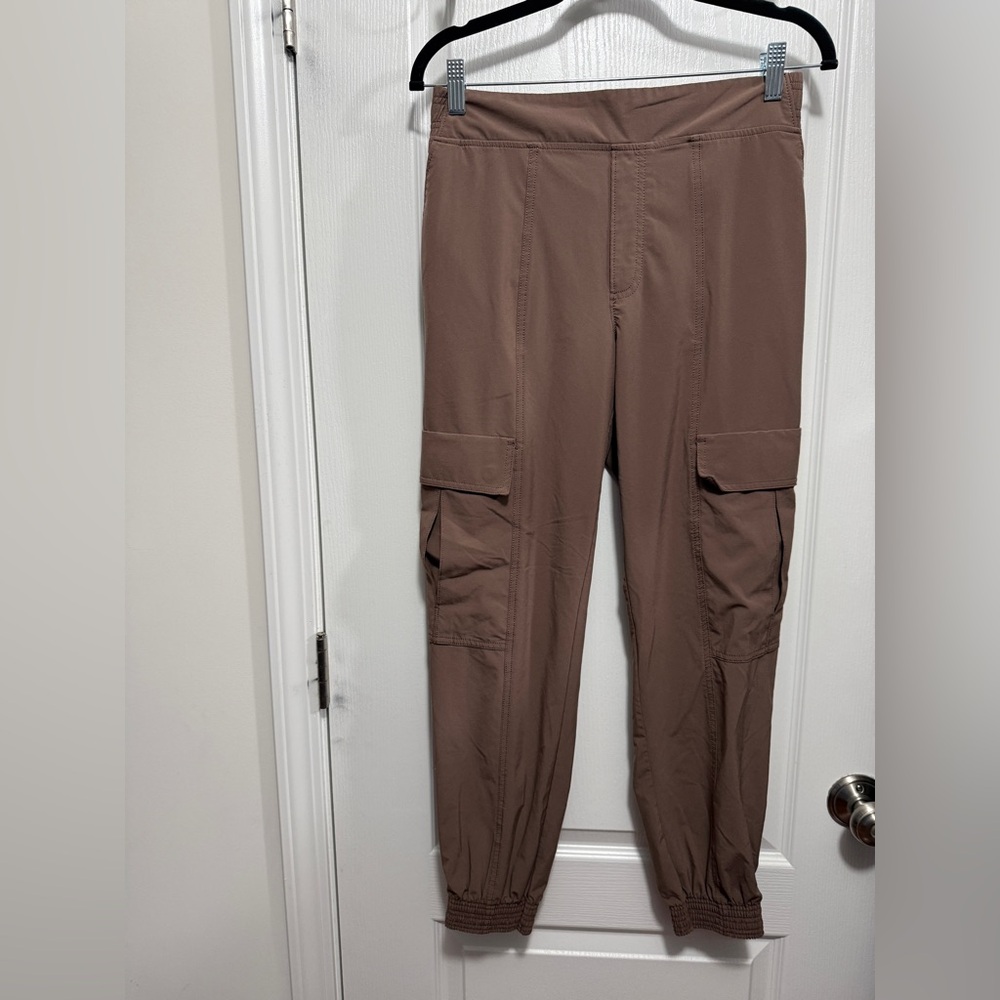 Athleta Chelsea Utility Jogger‎ Pants Women’s 4 Mineral Brown Athleisure